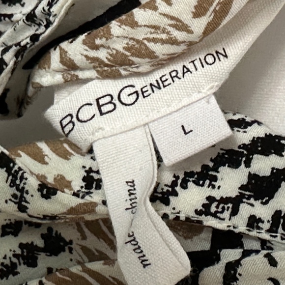 NWOT- BCBGeneration Multi Color Crisscross Strap Mini Dress with POCKETS! - Picture 13 of 14